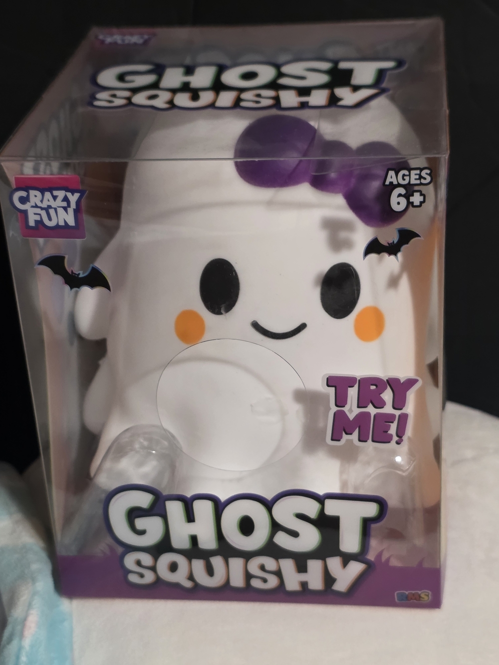 NEW Authentic Crazy Fun Jumbo Ghost Squishy - Viral PPNC Halloween